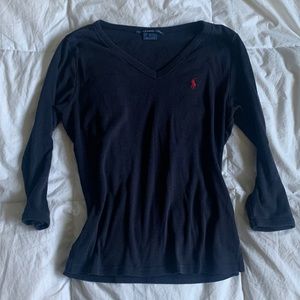 Ralph Lauren Sport Mid-sleeve Crop Top